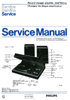 Philips - AF-563-Service-Manual 